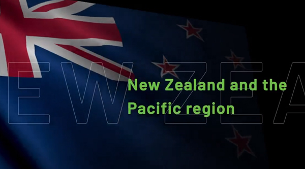 We are Now in New Zealand and the Pacific Region